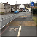 End of cycle route, Maesteg