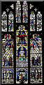 SO8454 : Stained glass window, Worcester Cathedral by Julian P Guffogg