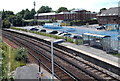 SW end of Dorchester South railway station