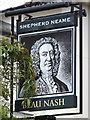 TQ5839 : Beau Nash sign by Oast House Archive