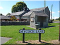 Bus shelter in Flagg