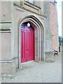 NO6573 : Main door, Fettercairn Parish Church by Stanley Howe