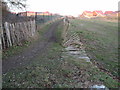 Footpath to new housing