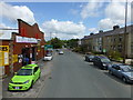 Approach to Greenbank Bridge at Oswaldwistle