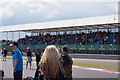 SP6742 : Stands at Woodcote, Silverstone by Ian S
