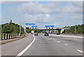 SP2186 : M6 at Junction 3A by J. Hannan-Briggs