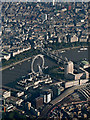 The London Eye from the air