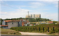 Sizewell village & Sizewell A