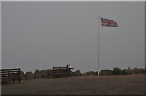 SW3425 : Cornwall : Flying Flag by Lewis Clarke