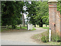 Entrance to Barningham Hall