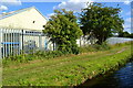 Canalside works near Pendeford Bridge