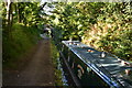 Extremely narrow section of the Staffordshire and Worcestershire Canal