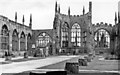 SP3378 : Ruined interior of Coventry Cathedral, 1951 by Ben Brooksbank