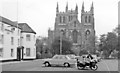 SE6132 : Selby Abbey, west end 1961 by Ben Brooksbank
