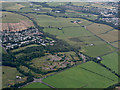 Site of Merchiston Hospital from the air