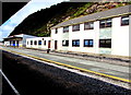 Buildings opposite Fishguard Harbour railway station