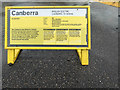 Information Board for English Electric Canberra, York Air Museum