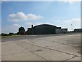 Little used hangars on the periphery of Colerne airfield