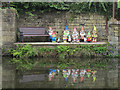 SE2236 : Gnomes by the canal by Stephen Craven