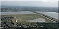 Staines reservious from the air