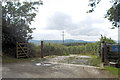 Cattle grid and entrance to Pleasant View