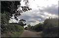 Entrance gate and start of footpath to Caus Castle