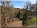 Path to a nature trail, Malpas, Newport