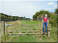 Stile near dismantled railway track by the River Douglas at Much Hoole