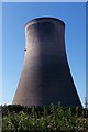 SJ5486 : Workers scale the cooling tower at Fiddlers Ferry Power Station by Matt Harrop