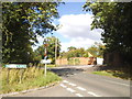 Honey Lane at the junction of Burchett