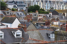 SW5140 : St Ives : Rooftop Scenery by Lewis Clarke