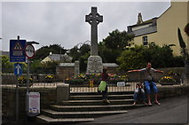 SW5140 : St Ives : War Memorial by Lewis Clarke