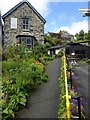 The weavers garden at  Trefriw mill