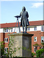 James Brindley statue in Etruria, Stoke-on-Trent