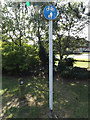 Cycle sign in Mowsbury Park