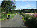 Track to Linn Burn House