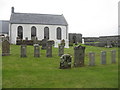 NF6703 : Church and burial ground at Cuidhir, Barra by M J Richardson