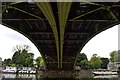 TQ1774 : Underneath Richmond rail bridge by John Myers