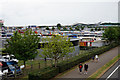 The Bus Park at Silverstone