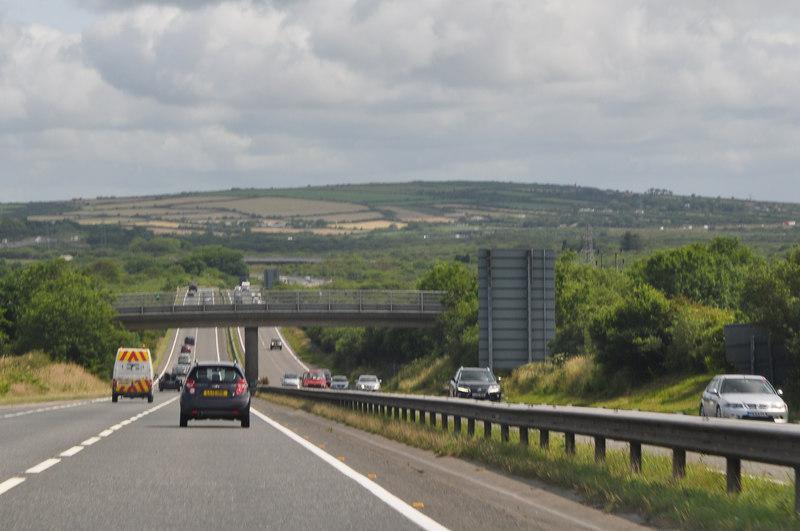 Cornwall : The A30 © Lewis Clarke cc-by-sa/2.0 :: Geograph Britain and ...