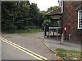 Coach Lane Postbox & Coach Lane footpath