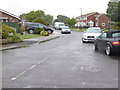 Looking into Wells Crescent from the eastern end