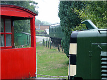 TR2548 : Rolling stock at the East Kent Railway by John Lucas