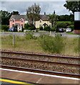 Houses north of Clunderwen railway station