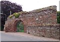 A remnant wall of Lindores Abbey