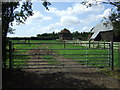 Field entrance near Redcoats Farm