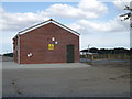 TM3979 : Control Room at Upper Holton Wind & Solar Farm by Geographer