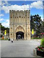TL8564 : Bury St Edmunds, The Abbey Gate by David Dixon