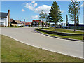 Roundabout, Finberry housing estate