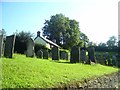 Rhyd-y-Ceisiaid Chapel, Llangynin - high graveyard